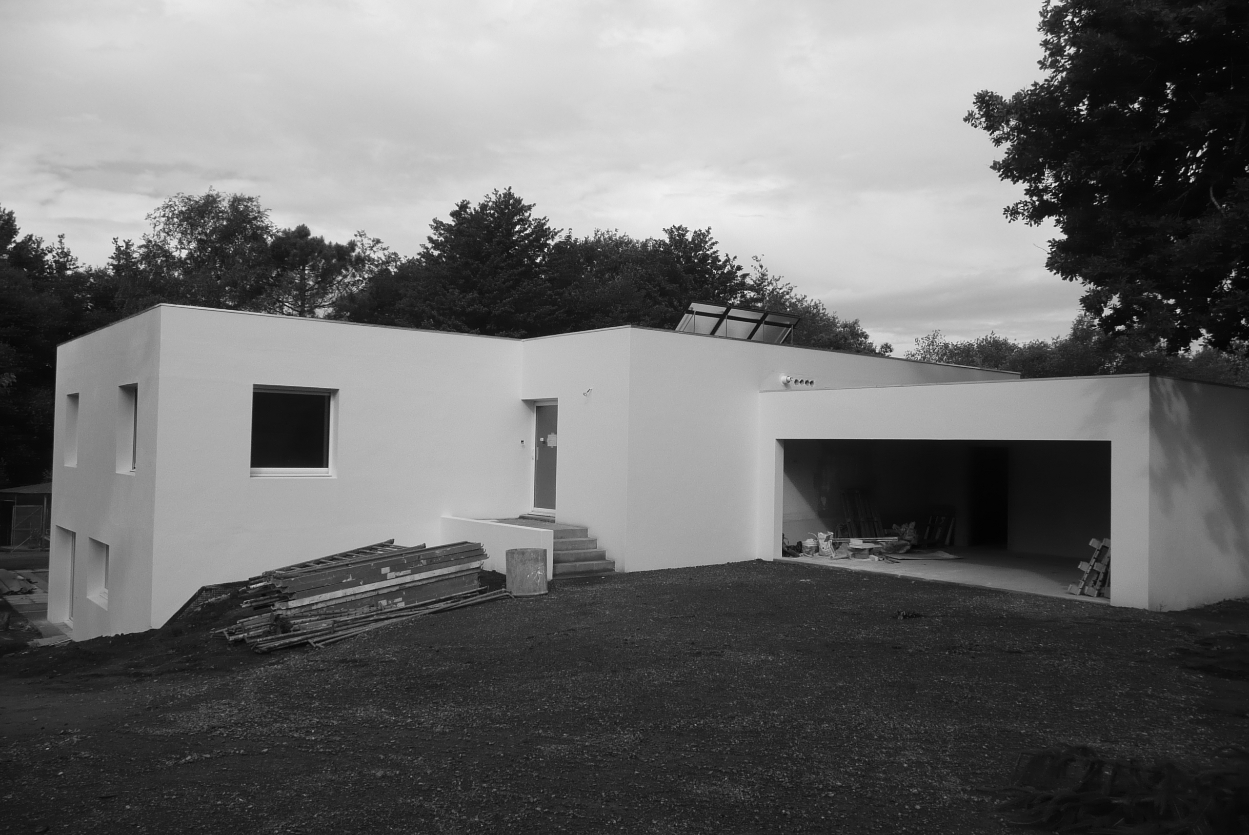 Réhabilitation et extension d'une maison à Anglet Architecte Pays Basque Gwenael Stephan